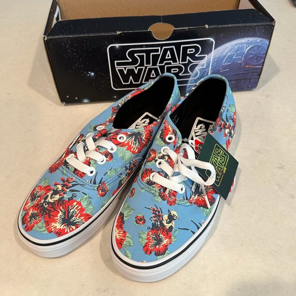 Vans Shoes - RARE! NWT! Vans x Star Wars YODA ALOHA Shoes Women - Size 7